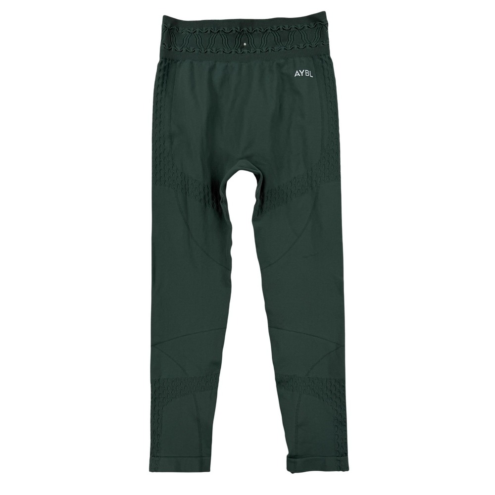 AYBL Elevate Seamless Leggings Womens Small Green Ankle Yoga Athletic‎ Gym NWT